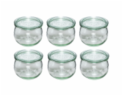 WECK Tulpen sklen.nádobky 580ml  6x