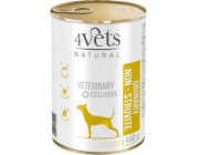 4VETS Natural Urinary No Struvit Dog  - vlhké krmivo pro psy - 400 g