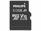 Philips MicroSDXC Card     512GB  Class 10 UHS-I U1 incl....