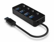 Gembird USB HUB I/O HUB USB3 4PORT/UHB-U3P4P-01 GEMBIRD