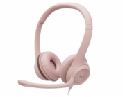 Logitech Corded USB Headset H390 - EMEA - ROSE