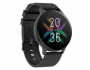 CANYON smart hodinky Badian SW-68 BLACK, 1,28" TFT displej, multi-sport, SpO2, IP68, BT 5.0, Android/iOS