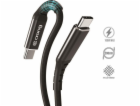 Crong Kabel USB-C - USB-C 2 m černý (CRG-AL200USCC-BLK)