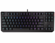 Endorfy herní klávesnice Thock TKL Brown / drátová / USB / brown switch / mechanická / CZ layout / černá RGB