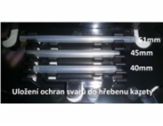 XtendLan Ochrana svaru, zatavovací, 45mm, 2,0/1,2mm, vyztužení drátem 0,75mm.