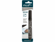Pica Permanent Marker 1-4mm,  Round Tip, black, Retail Pack.