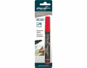 Pica Permanentmarker 2-6mm,  Wedge Tip, red / Retail Pack.