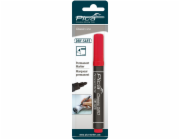 Pica Permanent Marker 1-4mm,  Round Tip, red  Retail Packaging