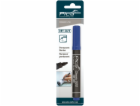 Pica Permanent Marker 1-4mm,  Round Tip blue Retail Packa...