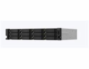 QNAP TS-1264U-RP-8G (4core 2,9GHz, 8GB RAM, 12x SATA, 2x 2,5GbE, 1x PCIe, 1x HDMI, 4x USB, 2x zdroj)