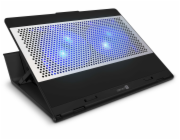 Connect It FrostBlast CCP-7100-BK CONNECT IT FrostBlast chladicí podložka pod notebook s modrým podsvícením, ČERNÁ