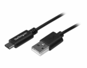 StarTech USB-A - USB-C USB kabel 1 m černý (USB2AC1M)