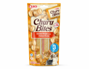 INABA Churu Bites Chicken recipe wraps - pamlsek pro kočky - 3x10 g