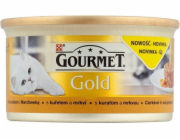 GOURMET GOLD - Slaný dort s kuřecím masem a mrkví 85g