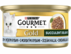 PURINA Gourmet Gold Succulent Delights Ocean fish - mokré...