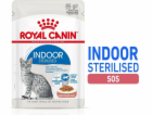 ROYAL CANIN Indoor Sterilized Box - Mokré krmivo pro kočk...