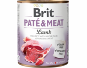 BRIT Paté & Meat s jehněčím - mokré krmivo pro psy - 800g
