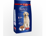 BUTCHER S Natural&Healthy with beef - suché krmivo pro psy - 10 kg