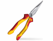 Wiha Flachrundzange Professional electric (rot/gelb, mit Seitenschneider, gerade Form)