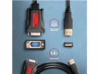 AXAGON ADS-1PSN, USB-A 2.0 - sériový RS-232 DB9-M Prolifi...