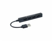 Conceptronic USB HUB CONCEPTRONIC USB-Hub 4-Port 2.0 ->4x2.0 o.Netzteil sw