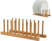 Excellent Houseware Vynikající stojan/organizér na domácí potřeby na talíře, víčka, univerzální