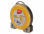 Makita struna nylonová Pro 3,0mm, 15m, žlutá, hranatá