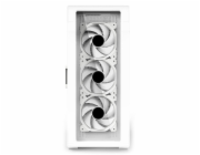 Zalman skříň I3 Neo / middle tower / ATX / 4x120 ARGB fan / 2xUSB 3.0 / 1xUSB 2.0 / skl. přední panel i bočnice / bílá
