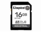 Kingston Industrial 16GB SDHC (černá, UHS-I U3, třída 10,...