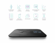 TrueLife FitScale W7 BT - Bioelektrická impedanční bluetooth váha - černá