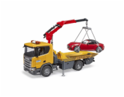 Odtahové vozidlo Scania Super 560R se světelným a zvukovým modulem a roadster, model vozidla
