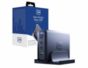 3mk nabíjecí stanice - Hyper Charging Station, 240 W, GaN, 3x USB-C + 1x USB-A