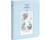 LoveInstant Fotoalbum 64dílné pro Fujifilm INSTAX Mini 12 11 40 9 8 7s EVO LiPlay Link 2 SE / Pastelově modrá