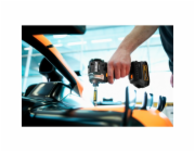 Akumulátorový rázový utahovák DCF85ME2GT, 18 V, 1/4, v designu McLaren
