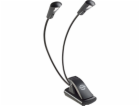 K&amp;M 12243 Music Stand Light  Double LED FlexLight