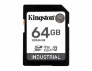 Průmyslová 64GB SDXC, paměťová karta