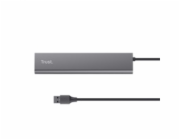 TRUST rozbočovač HALYX, 7portový rozbočovač USB 3.2 Gen1