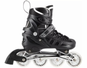 Nils Extreme NH10905 4v1 kolečkové brusle ČERNÁ LED VEL. S(31-34) INLINE BRUSLE S ROZMĚRY. EXTREME HOKEJOVÉ NEBE NILS
