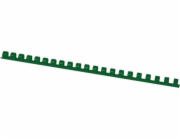 Office Products Kancelářské produkty vazby na hřbety, A4, 12 mm (95 listů), 100 ks, zelené