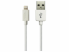 Sandberg 440-75 USB>Lightning MFI 1m Bílá