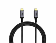PremiumCord USB4 Gen 3x2 40Gbps 8K@60Hz 240W Thunderbolt 3 kabel 0,3m