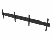 Neomounts ADM-875BL2 - Upevňovací komponent (adaptér) - funkce Micro Adjustable - pro 2 ploché panely - uzamykatelný - ocel - černá - velikost obrazovky: 42"-65" - upevnitelné na stojan - pro Neomount