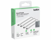 1x2 Belkin USB-C/USB-C 2.0 PVC  1m, 2Pack white  CAB003bt1MWH2PK