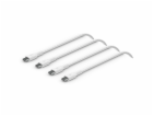 1x2 Belkin braided PVC Cable 2m USB-C/USB-C wh.  CAB004bt...
