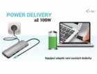 i-tec USB-C Metal Nano 2x HDMI Docking Station, PD 100W