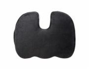 Powerton Ortopedický polštář, plastový hrot odolný proti tlaku, ergonomický, černý, paměťová pěna, Powerton