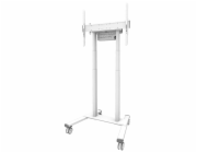 Neomounts FL55-875WH1 - Vozík - pro plochý panel - motorizovaný - uzamykatelný - ocel - bílá - velikost obrazovky: 55"-100" - pro Neomounts AV1-875BL