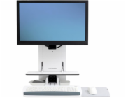 Ergotron SIT STAND Vertikální výtah, sada pro pacienty s pokoji (polštář zápěstí, držák myši, svislá nastavovací kolejnice, držák skeneru čárových kódů, tablet klávesnice, monitorovací rameno, police 