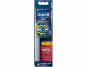 Oral-B Náhradní hlavice kartáčku Pro Deep Clean, balení 6 kusů (bílé)