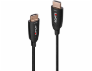 Kabel Lindy HDMI - samec HDMI na HDMI MALE - 15 M - SKLODNÍ Vlákno - ČERNÁ - podporuje 8k 60 Hz (7680 x 4320)